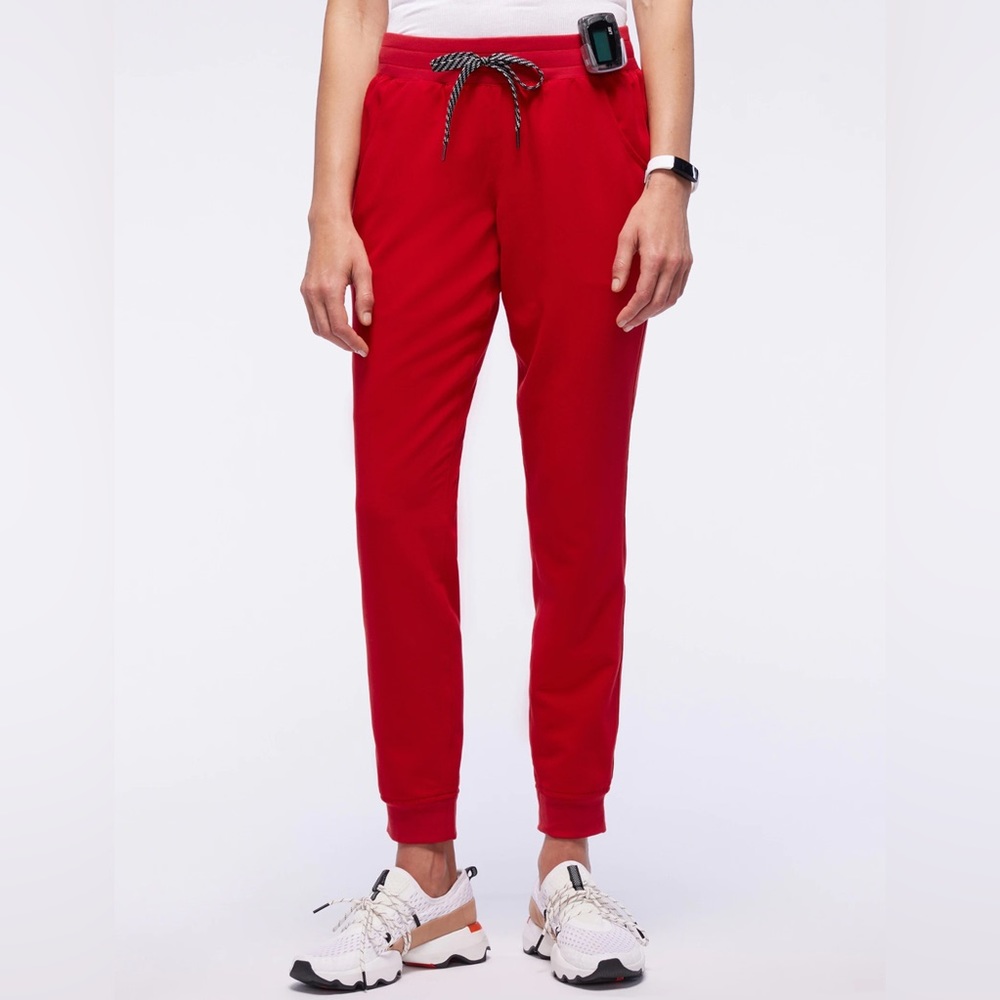 Jaanuu red jogger like new worn about 4x